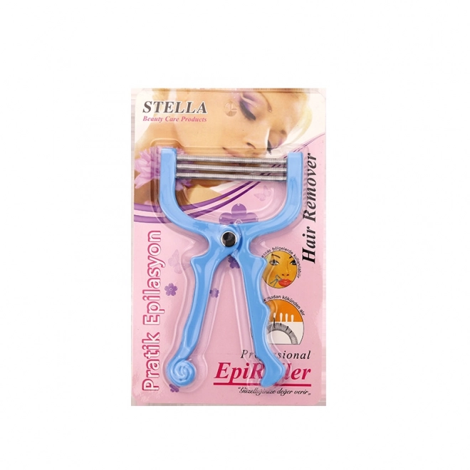 Épilateur facial manuel - bleu