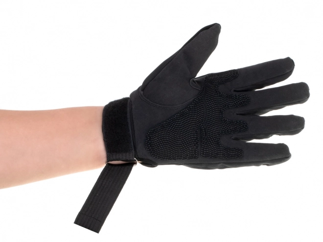 Gants militaires tactiques avec protection des articulations L noir