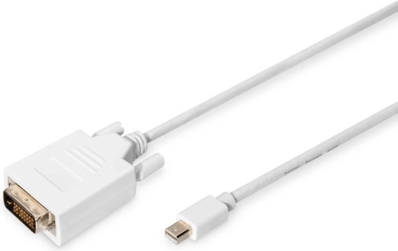 Câble blanc Mini DisplayPort vers DVI‑D, 2 m