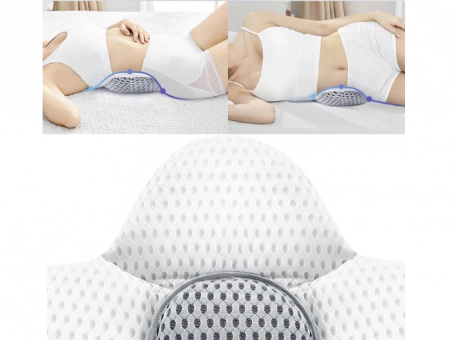 Coussin lombaire orthopédique pour le soulagement du dos