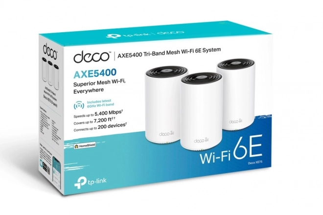 Système WiFi Deco XE75 6E AXE5400 (3 unités)