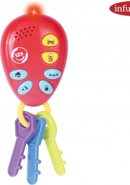 Clés de voiture interactives pour enfants Infunbebe