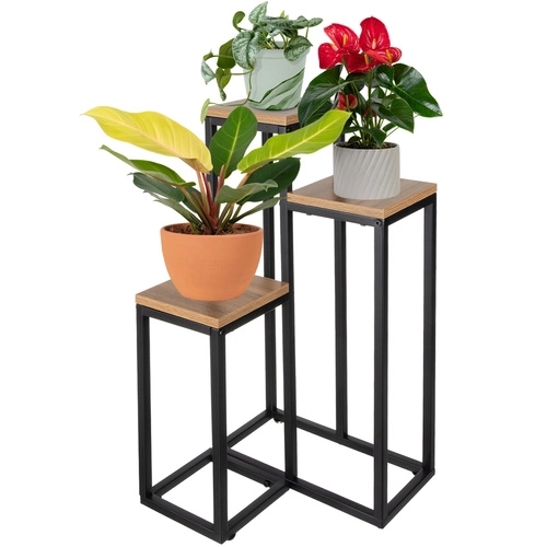 Ruhhy support de fleurs loft 3 niveaux