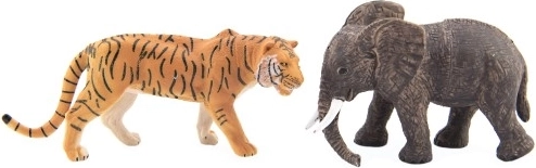 Tigre et éléphant – des espèces emblématiques du safari