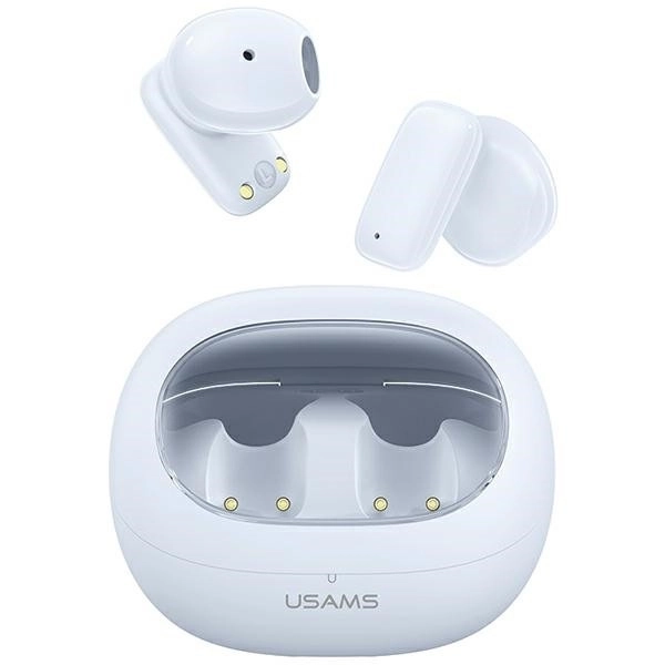 Écouteurs sans fil Bluetooth 5.3 TWS Série TD blanc