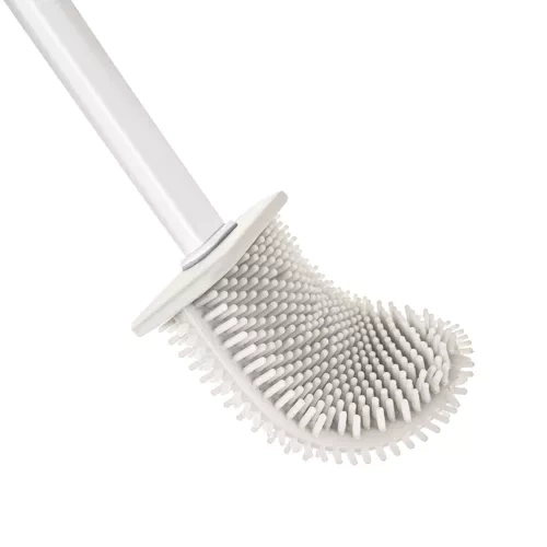 Brosse en silicone pour salle de bain