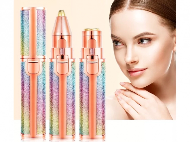 Épilateur pour sourcils et tondeuse pour visage pour femmes