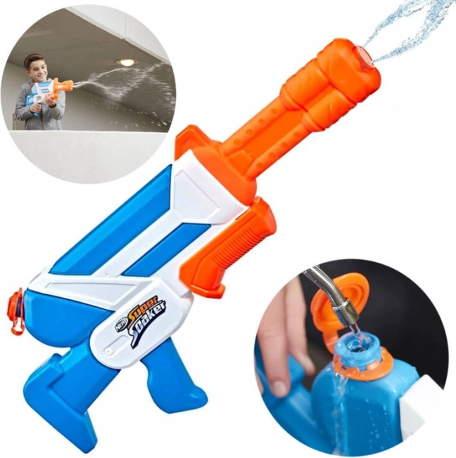 Grande pistolet à eau Nerf Soa Twister Super avec canon rotatif