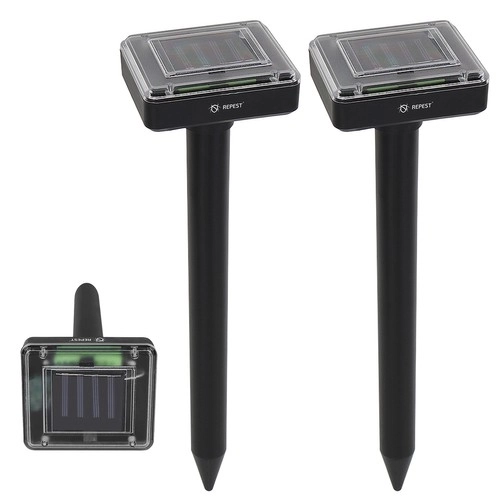 Répulsif solaire contre les taupes - 2 pcs