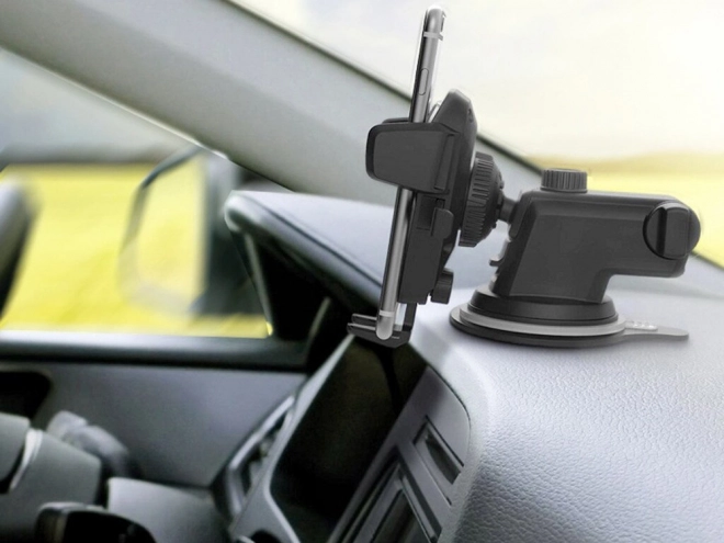 Support de téléphone mobile pour voiture avec ventouse pour pare-brise