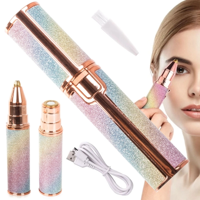 Épilateur pour sourcils et tondeuse pour visage pour femmes