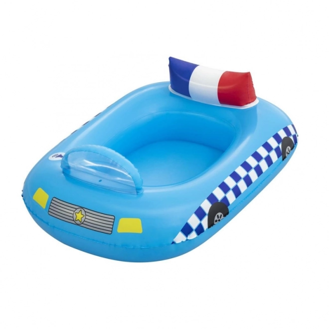 Bateau gonflable voiture de police 97cm x 74cm
