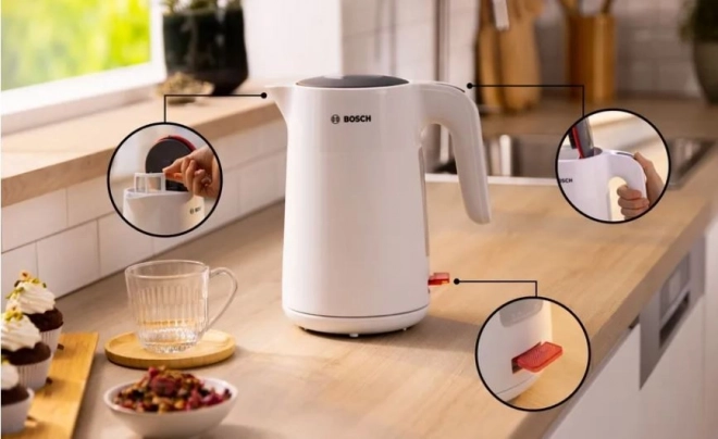 Bouilloire Bosch MyMoment 1,7l blanc