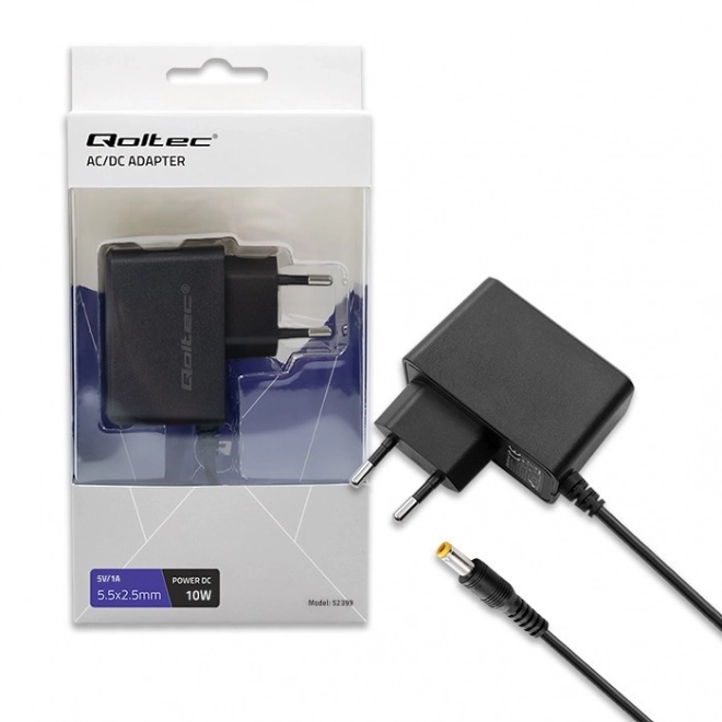 Adaptateur d'alimentation Qoltec 10W 5V 2A