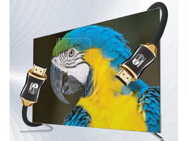 Câble HDMI ultra rapide 8K 60Hz 4K 120Hz plaqué or 1,5 m