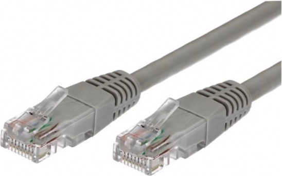 Câble patch Catégorie 5e RJ45 UTP 2 m gris - lot de 10 pièces