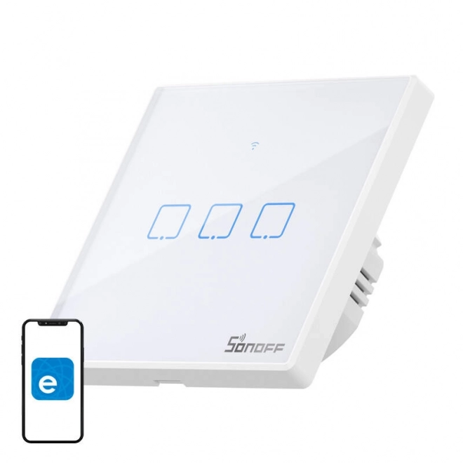 Interrupteur tactile intelligent Sonoff T2 EU TX
