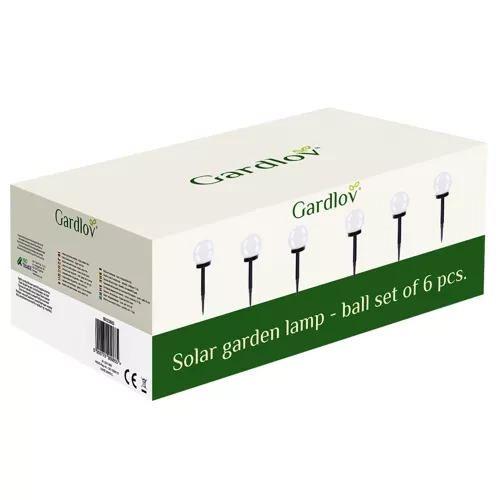 Ensemble de lampes solaires de jardin 6 pcs. 23562