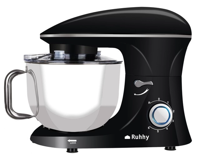 Ruhhy 16745 Robot de cuisine 6,2L+ 24 accessoires de pâtisserie 2200W