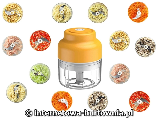 Hachoir électrique à ail et légumes