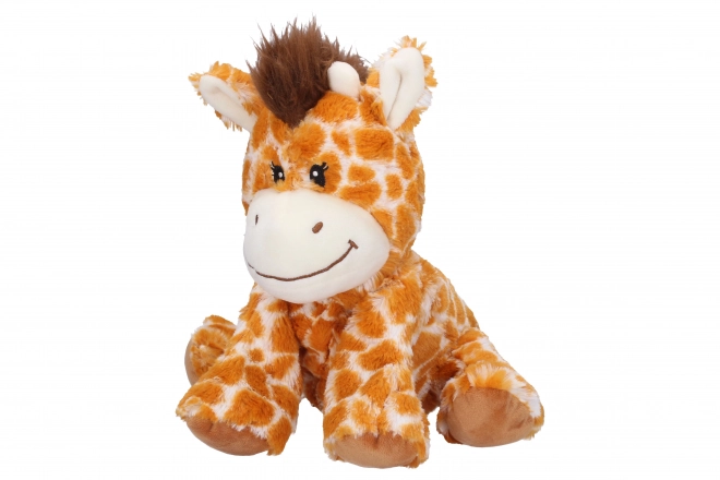 Peluche chauffante avec parfum - girafe 25 cm