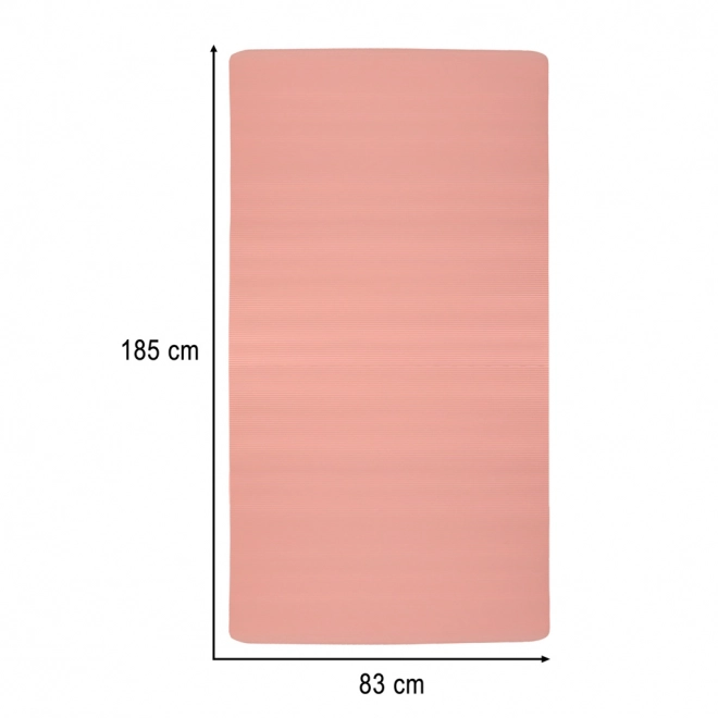 Tapis de yoga épais 185x80x1,5 cm rose