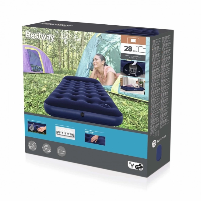 Matelas en velours avec pompe 188/99/28 cm Bestway