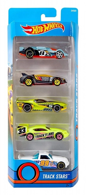 Hot Wheels collection de cinq petites voitures