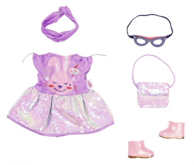 Baby Born robe pour poupée 43cm - Ensemble pour fête d'anniversaire