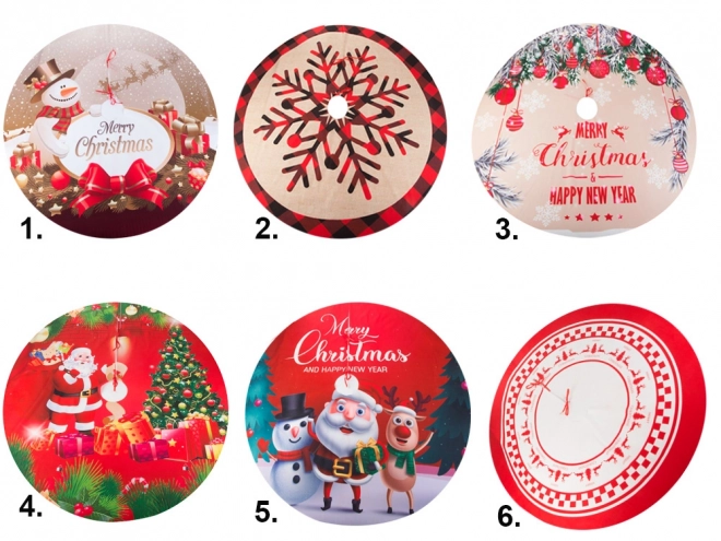 Tapis de Noël pour le sapin