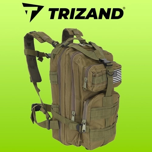 Petit sac à dos de randonnée vert 23243