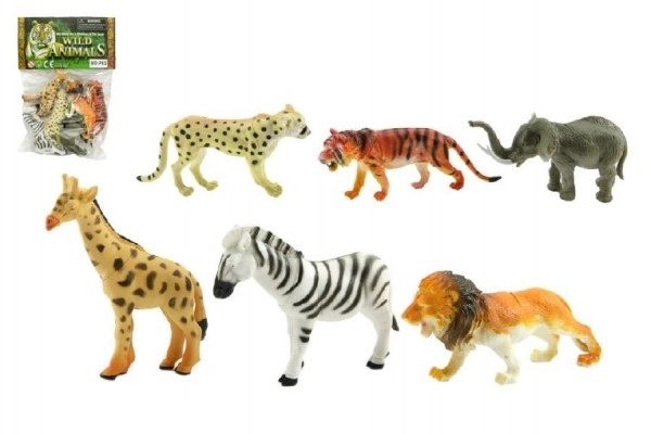 Ensemble d'animaux safari ZOO ensemble de 6 pièces