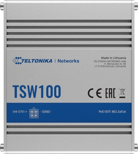 PoE+ 802.3af/at jusqu’à 30 W par port