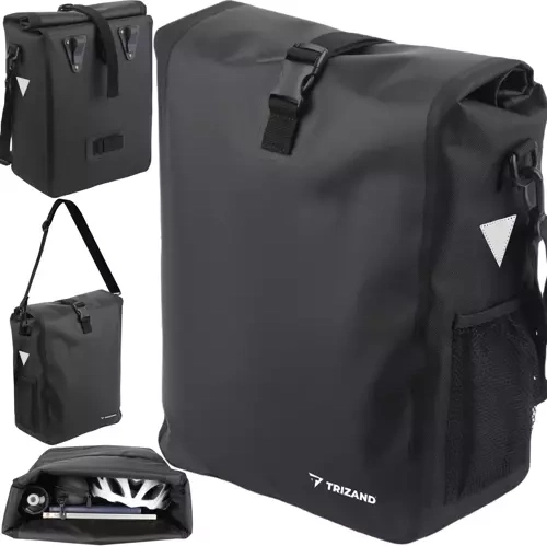 Sac de vélo étanche Trizand pour porte-bagages