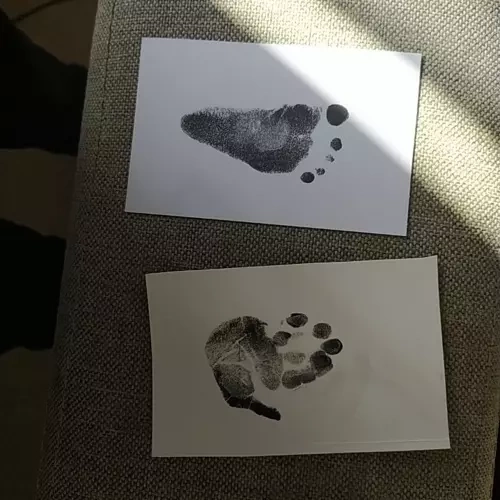Ruhha empreinte de la main/pied du bébé 20586