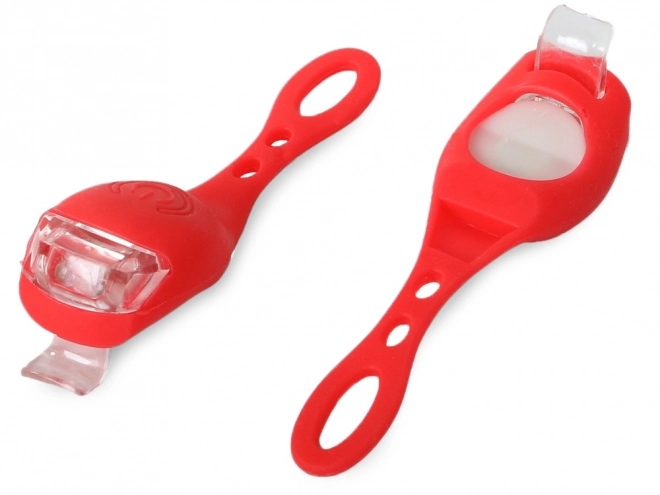 Lumières LED de vélo en silicone étanche