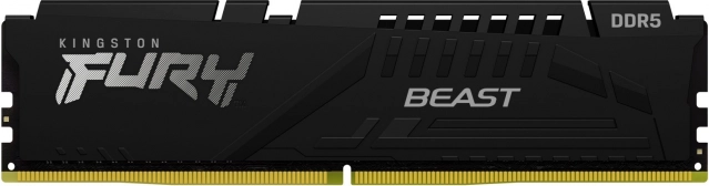 Mémoire Kingston Fury Beast DDR5 16Go 6000 MHz CL30 EXPO noire
