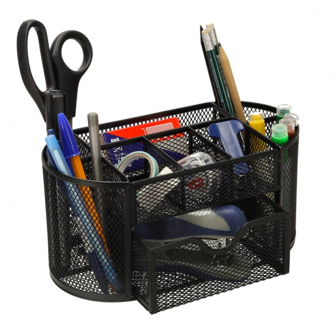 Organisateur de table en métal avec 9 compartiments