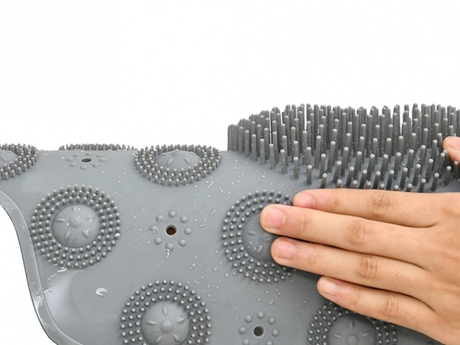 Tapis de douche antidérapant avec poils de massage