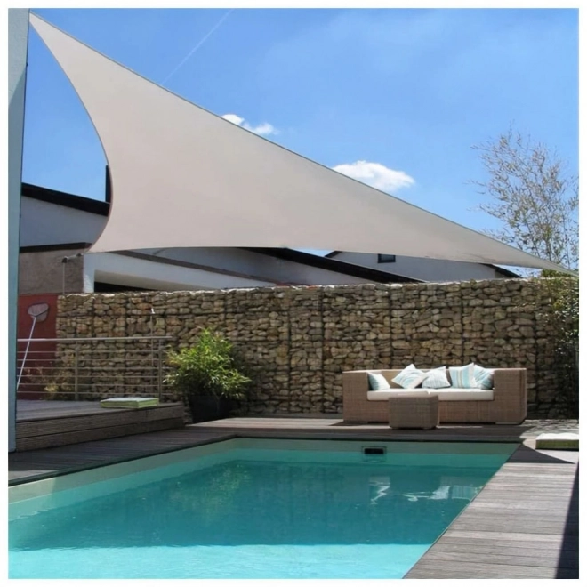 Auvent étanche 5x5x5m ModernHome - gris