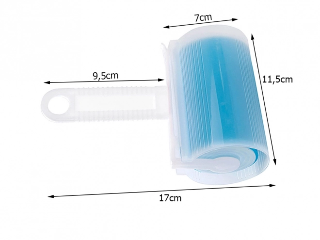 Rouleau gel ergonomique pour élimination des poils