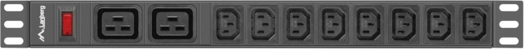 8× C13 et 2× C19 pour serveurs et équipements réseau