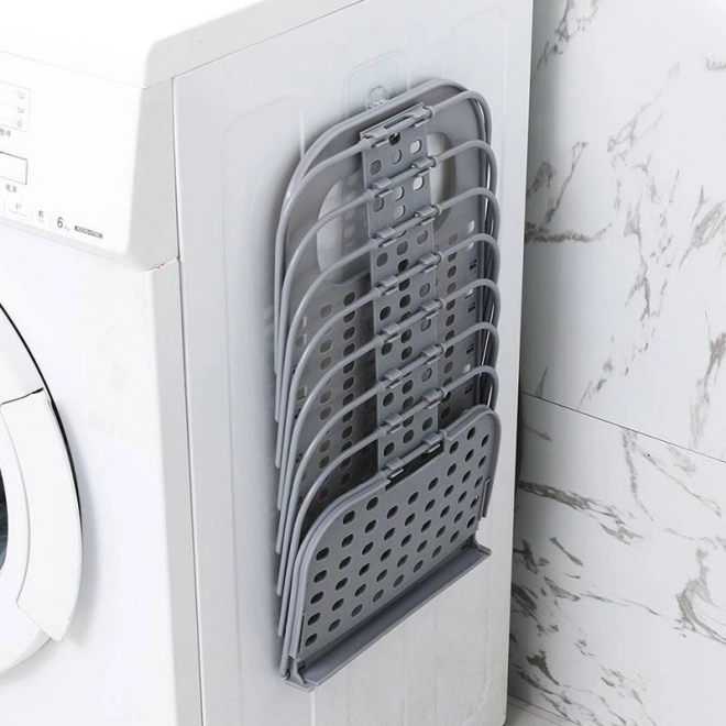 Panier à linge suspendu - blanc
