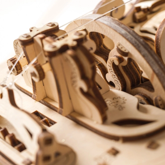 Ugears 3D puzzle mécanique en bois Vielle à roue