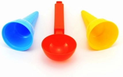 Jeu créatif avec de la “glace” en sable