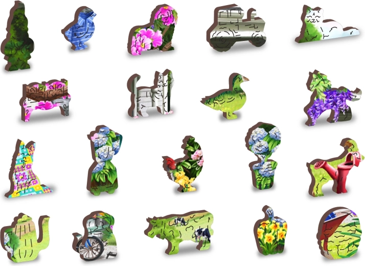 Pièces de forme unique