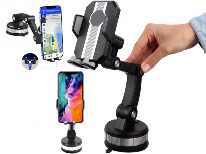 Support universel pour téléphone de voiture sur pare-brise