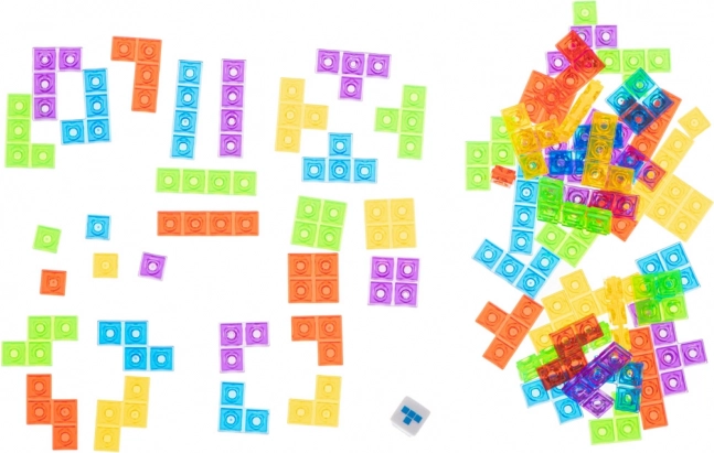70 pièces colorées = combinaisons infinies