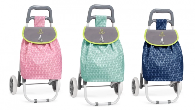 DeCuevas 52089 Sac de voyage pliable à roulettes 2021 - bleu