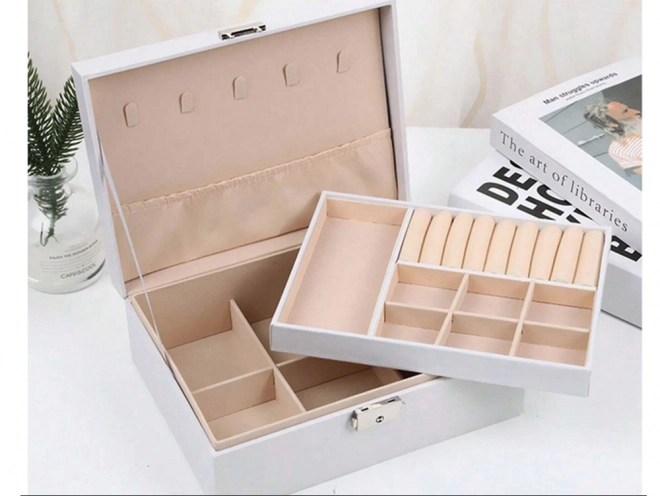 Organiseur/boîte à bijoux - élégant coffret